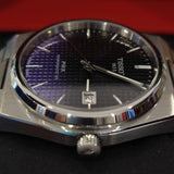 Tissot Powermatic 80 Automatic Gradient Blue Dial Silver Steel Strap Watch for Men - T137.407.11.051.01