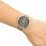 Hugo Boss Symphony Grey Dial Gold Mesh Bracelet Watch for Women - 1502424 Buy Now By Hugo Boss