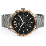 Tommy Hilfiger Gavin Chronograph Quartz Grey Dial Silver Mesh Bracelet Watch for Men - 1791466 Buy Now By Tommy Hilfiger