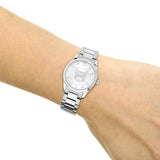 Gucci G Timeless Quartz Silver Dial Silver Steel Strap Watch For Women - YA126595 Buy Now By Gucci