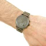 Hugo Boss Attitude Green Dial Green Steel Strap Watch for Men - 1513610 Buy Now By Hugo Boss