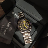 Tag Heuer Formula 1 Chronograph Grey Dial Silver Steel Strap Watch for Men - CAZ101AG.BA0842