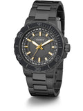 Guess Track Black Dial Black Steel Strap Watch for Men - GW0426G3 Buy Now By Guess