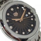 Tag Heuer Link Quartz Black Dial Silver Steel Strap Watch for Women - WBC131F.BA0649 Buy Now By Tag Heuer