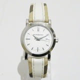 Burberry Heritage Nova Heritage White Dial Leather Strap Watch for Women - BU1395 Buy Now By Burberry