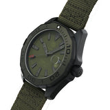 Tag Heuer Aquaracer Automatic Green Dial Khakhi Green Nylon Strap Watch for Men - WAY208E.FC8222 Buy Now By Tag Heuer
