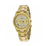 Fossil Boyfriend Gold Dial Gold Steel Strap Watch for Women - ES3884 Buy Now By Fossil