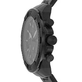 Fossil Bronson Chronograph Black Dial Black Steel Strap Watch for Men - FS5853 Buy Now By Fossil