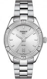 Tissot PR 100 Sport Chic Silver Dial Silver Steel Strap Watch for Women - T101.910.11.031.00 Buy Now By Tissot
