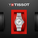 Tissot T Classic Carson Automatic White Dial Silver Steel Strap Watch For Women - T085.207.11.011.00 Buy Now By Tissot