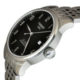 Tissot Le Locle Powermatic 80 Black Dial Silver Steel Strap Watch For Men - T006.407.11.052.00 Buy Now By Tissot