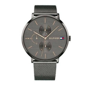 Tommy Hilfiger Jenna Multifunction Grey Dial Grey Mesh Bracelet Watch For Women - 1781945 Buy Now By Tommy Hilfiger