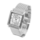 Guess Highline White Dial Silver Mesh Bracelet Watch For Women - W0826L1 Buy Now By Guess