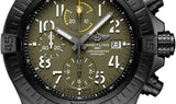 Breitling Avenger Chronograph 45mm Green Dial Green Nylon Strap Watch for Men - V13317101L1X1 Buy Now By Breitling