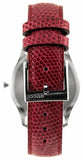 Gucci G-Timeless Mother of Pearl Red Dial Red Leather Strap Watch For Women - YA1264041 Buy Now By Gucci