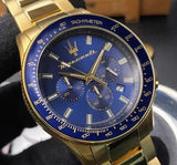 Maserati SFIDA Analog Blue Dial Gold Stainless Steel Watch For Men - R8873640008 Buy Now By Maserati