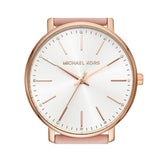 Michael Kors Pyper Quartz White Dial Pink Leather Strap Watch For Women - MK2741 Buy Now By Michael Kors