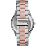 Michael Kors Slim Runway White Dial Two Tone Watch for Women - MK3204B Buy Now By Michael Kors