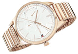 Tommy Hilfiger Brooke Silver Dial Rose Gold Steel Strap Watch for Women - 1782021 Buy Now By Tommy Hilfiger