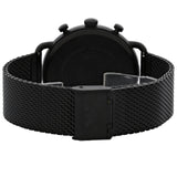 Emporio Armani Aviator Chronograph Blue Dial Black Mesh Bracelet Watch For Men - AR11201 Buy Now By Emporio Armani