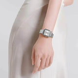 Armani Exchange Lola Quartz Silver Dial Silver Mesh Strap Watch For Women - AX5800 Buy Now By Armani Exchange