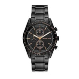 Michael Kors Warren Chronograph Black Dial Black Steel Strap Watch For Men - MK9113 Buy Now By Michael Kors