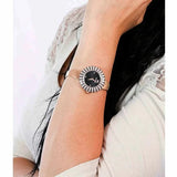 Swarovski Crystal Rose Black Dial Rose Gold Steel Strap Watch for Women - 5484050 Buy Now By Swarovski