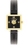 Coach Black Square Dial Black Leather Strap Watch for Women - 14503695 Buy Now By Coach