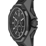 Philipp Plein Octagon Black Dial Black Silicone Strap Watch for Men - PWTBA0623 Authentic Buy Shop Now