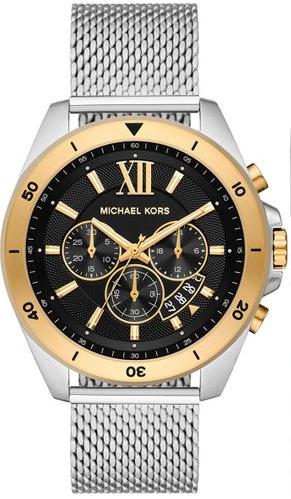 Michael Kors Brecken Quartz Black Dial Silver Mesh Strap Watch For Men - MK8961 Buy Now By Michael Kors