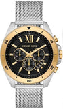 Michael Kors Brecken Quartz Black Dial Silver Mesh Strap Watch For Men - MK8961 Buy Now By Michael Kors
