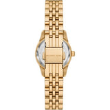 Michael Kors Lexington Three-Hand Blue Dial Gold Steel Strap Watch for Women - MK4802 Buy Now By Michael Kors