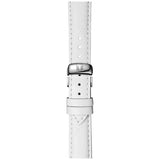 Tissot Dressport Chronograph Mother of Pearl Dial White Leather Strap Watch for Women - T050.217.17.117.00 Buy Now By Tissot