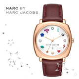 Marc Jacobs Mandy White Dial Brown Leather Strap Watch for Women - MJ1598 Buy Now By Marc Jacobs
