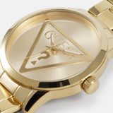Guess Lola Quartz Gold Dial Gold Steel Strap Watch For Women - W1145L3 Buy Now By Guess
