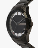 Armani Exchange Hampton Chronograph Black Dial Black Steel Strap Watch For Men - AX2192 Buy Now By Armani Exchange