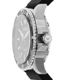 Emporio Armani Meccanico Automatic Black Dial Black Silicone Strap Watch For Men - AR60062 Buy Now By Emporio Armani