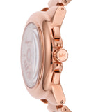 Michael Kors Camille Chronograph White Dial Rose Gold Steel Strap Watch For Women - MK7271 Buy Now By Michael Kors