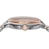 Emporio Armani Three Hand Quartz Mother of Pearl Dial Two Tone Steel Strap Watch For Women - AR11569 Buy Now By Emporio Armani