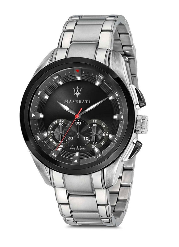 Maserati Traguardo Analog Black Dial Stainless Steel Watch For Men - R8873612015 Buy Now By Maserati