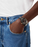 Versace Hellenyium Analog Black Dial Black Steel Strap Watch For Men - VEVK00320 Buy Now By Versace