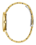 Guess Trend Diamonds Gold Dial Gold Steel Strap Watch for Women - GW0512L2 Buy Now By Guess