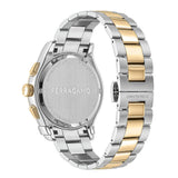 Salvatore Ferragamo Sapphire Chrono Green Dial Two Tone Steel Strap Watch for Men - SFME01223 Buy Now By Salvatore Ferragamo