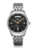 Breitling Premier Automatic 40mm Day & Date Black Dial Silver Steel Strap Mens Watch - A45340241B1A1 Buy Now By Breitling