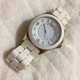 Marc Jacobs Pelly White Dial White SIlicone Strap Watch for Women - MBM2525 Buy Now By Marc Jacobs