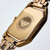 Emporio Armani Gioia Quartz Mother of Pearl Dial Rose Gold Steel Strap Watch For Women - AR11389 Buy Now By Emporio Armani