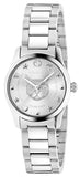 Gucci G Timeless Quartz Silver Dial Silver Steel Strap Watch For Women - YA126595 Buy Now By Gucci