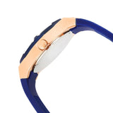 Guess Jet Setter Analog Quartz Blue Dial Blue Rubber Strap Watch For Women - W0571L1 Buy Now By Guess