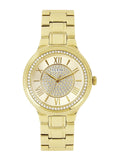 Guess Madison Diamonds Gold Dial Gold Steel Strap Watch for Women - W0637L2 Buy Now By Guess