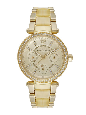 Michael Kors Parker Gold DIal Gold Steel Strap Watch for Women - MK5842 Buy Now By Michael Kors